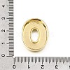 Brass Slide Charms KK-Z163-01G-O-3