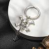 Alloy Skull Pendant Keychain KEYC-JKC00896-2