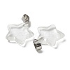 Synthetic Quartz Crystal Pendants G-B127-12P-05-2