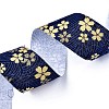 Japanese Kimono Style Floral Cotton Ribbon OCOR-I008-01B-05-2