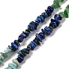 Natural Amazonite & Green Aventurine & Lapis Lazuli Beads Strands G-L610-A11-01-1