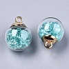 Transparent Glass Globe Pendants GLAA-TAC0002-J18-A-5