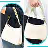 2Pcs 2 Styles Transparent Acrylic Curb Chain Bag Handles AJEW-PH0008-15-3