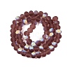 Transparent Glass Beads Strands LS-EGLA-A044-T8mm-MB13-3