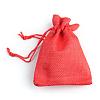 Burlap Packing Pouches Drawstring Bags ABAG-Q050-7x9-18-2