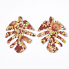 PU Leather Big Pendants FIND-TA0002-A18-2