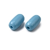 Opaque Acrylic Beads OACR-WH0055-01D-2