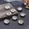 Tibetan Style Alloy Beads X-TIBEB-Q067-08TAS-NR-4