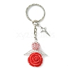 Resin & Alloy & Glass Keychain KEYC-MZ00015-05-1