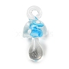 Handmade Lampwork Pendants LAMP-S067-02E-1