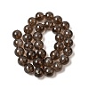 Natural Smoky Quartz Beads Strands G-B167-A09-12mm-7
