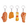 PVC Simulated Food Keychain JX555A-1