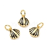 Brass Enamel Charms KK-G416-44G-1