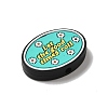 Let The Good Times Roll Daisy Chamomile Flower Positive Vibes Silicone Focal Beads SIL-G011-18A-2