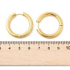 202 Stainless Steel Huggie Hoop Earrings EJEW-O087-08N-G-2