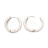 Tarnish Resistant 304 Stainless Steel Huggie Hoop Earrings X-EJEW-O087-09G-P-2