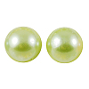 ABS Plastic Imitation Pearl Cabochons SACR-S738-6mm-Z18-1