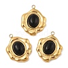 Natural Black Onyx(Dyed & Heated) Pendants STAS-P380-15G-02-1