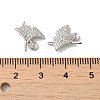 Rhodium Plated 925 Sterling Silver Charms STER-M114-02P-3