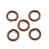 Brass Open Jump Rings KK-G514-01I-R-1