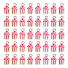 100Pcs Handmade Polymer Clay Charms CLAY-TA0001-96B-2