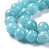Natural Mashan Jade Round Beads Strands G-D263-10mm-XS28-3