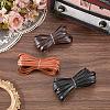 3Pcs 3 Colors Flat PU Leather Cord OCOR-CL0001-15A-4