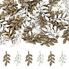 60Pcs 2 Colors Tibetan Style Alloy Pendants FIND-YW0011-27-1