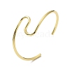 Rack Plating Brass Cuff Bangles BJEW-A137-09G-3