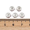 Brass Grade A Rhinestone Spacer Beads RB-A014-Z6mm-23S-2