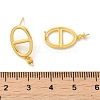 925 Sterling Silver Stud Earring Findings STER-P056-03G-3