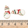 Christmas Alloy Enamel Pendants ENAM-I073-03G-3