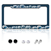 Aluminum Alloy Decoration Frame AJEW-WH0442-006-1