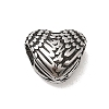 304 Stainless Steel European Beads STAS-B113-01AS-1