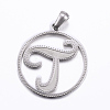 Non-Tarnish 304 Stainless Steel Pendants STAS-K162-073P-1