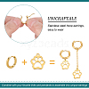 12Pair 2 Style 304 Stainless Steel Huggie Hoop Earrings STAS-UN0032-60-4