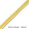 Copper Wire Copper Beading Wire for Jewelry Making CWIR-F001-G-0.6mm-3