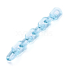 Handmade Transparent Acrylic Cable Chains AJEW-JB00563-07-1