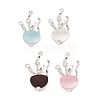 Resin Sea Animal Pendants PALLOY-K003-04P-1