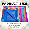 Rainbow Color Polyester Fabric DIY-WH0569-80B-2