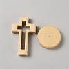 Wood Cross Display Decoration DJEW-WH0043-52-2