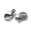 304 Stainless Steel Lobster Claw Clasps STAS-R050-11x7mm-2