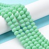 Glass Beads Strands EGLA-A034-P4mm-MD14-2