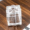 Transparent Glass Jewelry Storage Box PW-WGE5865-02-1