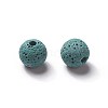 Unwaxed Natural Lava Rock Beads G-F325-8mm-A05-2