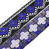 Ethnic Style Polyester Ribbon OCOR-WH0047-38J-1