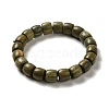 Sandalwood Verawood Mala Bead Bracelets BJEW-B080-20-1