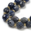 Natural Sodalite Beads Strands G-N342-57-4