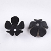 Spray Painted Eco-Friendly Iron Bead Caps IFIN-T009-08A-2