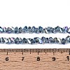 Electroplate Transparent Glass Beads Strands GLAA-N021-4mm-29-2